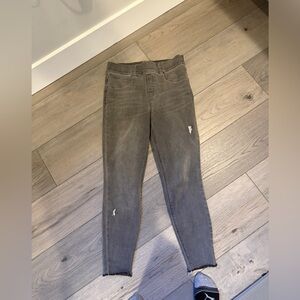 SPANX Gray Ankle Jeans